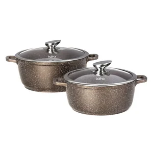 LARA Набор кастрюль LR02-111 Сhoco