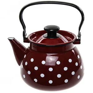 КМК Чайник 3 л сферический с металлической ручкой 42115-123/6-У4 Моника красный