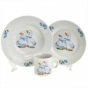 ДФЗ Набор посуды 3 предмета Голубка Гусята 9С1097