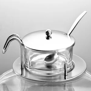 WEBBER Сахарница 200 мл BE-0064 с ложкой