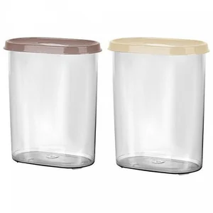 DELTA Банка для сыпучих продуктов 2,4 л микс GR2229