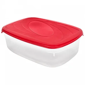 DELTA Ёмкость для СВЧ Bono прямоугольная 1,6 л GR2222СТ сочный томат