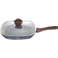 BERLINGER HAUS Гриль сковорода с крышкой 28см BH-1599 Forest Line