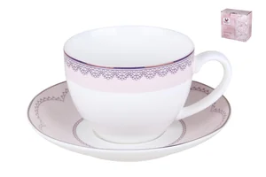 КОРАЛЛ Пара чайная 290мл. Madeline pink NBHHCS07