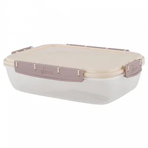 DELTA Контейнер для продуктов Barberry прямоугольный 1,8 л SE2246СЛ сливочный крем