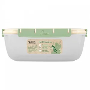 DELTA Контейнер для продуктов Green Republic герметичный 2,2 л прямоугольный SE2247GR лён