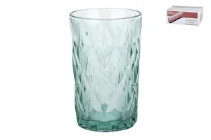 КОРАЛЛ Набор стаканов 1/6 350мл Тебриз бирюзовый GB2604D0912LJ