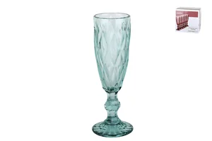КОРАЛЛ Набор бокалов 1/6 150мл. Тебриз бирюзовый GB2604D2805LJ