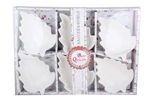 КОРАЛЛ Набор салатников 1/6 15см ZD5406