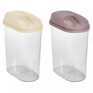 DELTA Банка для сыпучих продуктов с дозатором 2,4 л GR3612МИКС микс