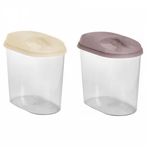 DELTA Банка для сыпучих продуктов с дозатором 1,6 л GR3611МИКС микс