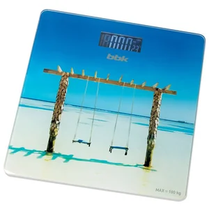 BBK Весы напольные электронные BCS3005GE синий