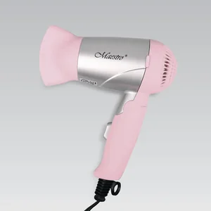 MAESTRO Дорожный фен 1200W MR-201-PINK