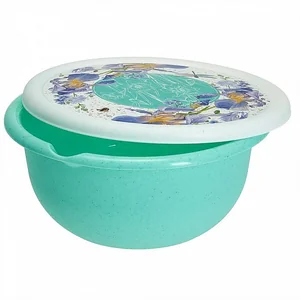 DELTA Миска 1,2 л с крышкой с декором (микс 1) 221119290/00