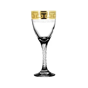 ГУСЬ ХРУСТАЛЬНЫЙ Набор бокалов для вина Греческий узор EAV03-372/S