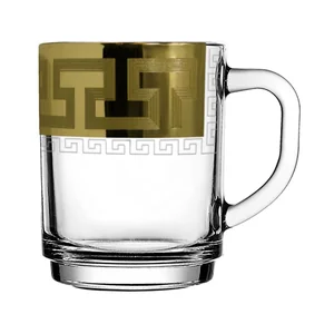 ГУСЬ ХРУСТАЛЬНЫЙ Набор кружек Греческий узор 2шт. GE03-5029/S/2