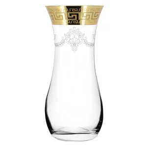 ГУСЬ ХРУСТАЛЬНЫЙ Ваза 26см. Барокко EAV63-3737/S