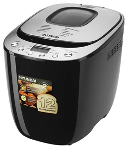 HYUNDAI Хлебопечь HYBM-P0212 черный/серебристый