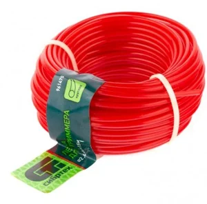 СИБРТЕХ Леска для триммера круглая, 2,4 мм х 15 м 961475