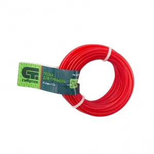 СИБРТЕХ Леска для триммера круглая, 1,6 мм х 15 м 961435