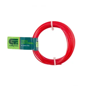 СИБРТЕХ Леска для триммера звезда, 1,6 мм х 15 м 961695