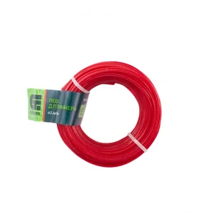 СИБРТЕХ Леска для триммера звезда, 2,4 мм х 15 м 961735