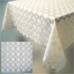 Вилина Скатерть столовая ЭЛЕГИЯ 135*180 см 7052-005-white