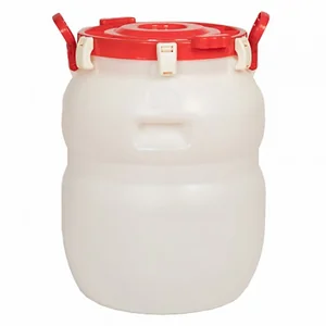 DELTA Бочка 60 л ГЕРМЕТИЧНАЯ с широким горлом (белая)