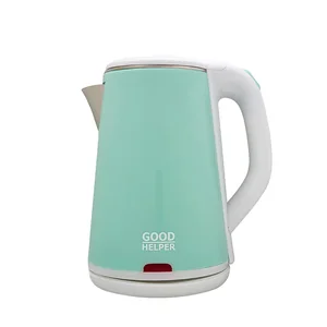 GOODHELPER Чайник электрический KPS-182C зеленый/белый