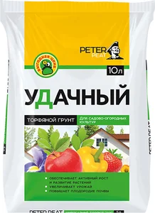 PETER PEAT Грунт Удачный, линия ХОББИ,  10л