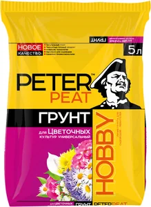 PETER PEAT Грунт Для цветочных культур Универсальный, линия ХОББИ,  20л