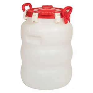 DELTA Бочка 40 л ГЕРМЕТИЧНАЯ с широким горлом (белая)