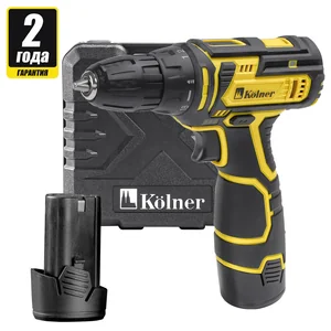 KOLNER Аккумуляторная дрель-шуруповерт KCD 12-2LC