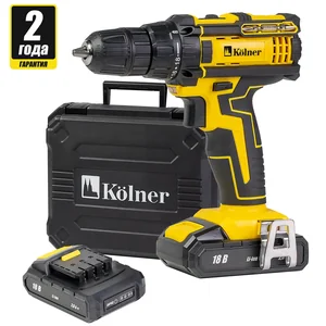 KOLNER Аккумуляторная дрель-шуруповерт KCD 18/2LC