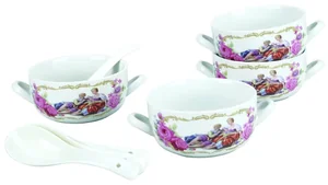 ROSENBERG Набор бульониц с ложками R-290019