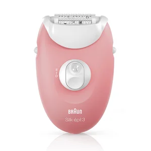 BRAUN Эпилятор SE 3-430 розовый/белый