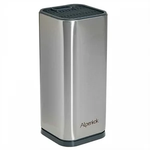ALPENKOK Подставка для ножей из нержавеющей стали 23,5×10×10 см AK-224ST