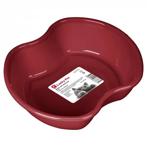 Миска Для Животных Lucky Pet 0,8л Пластик (бордовый) 434213221