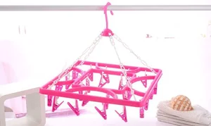 Сушилка для белья с прищепками 33,5х31,5 см 16626-806551