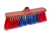 Щетка для пола 28x11x6 см на пластиковой колодке без ручки 16626-13