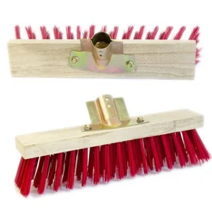 Щетка для пола 30x11x6 см на деревянной колодке без ручки 16626-19