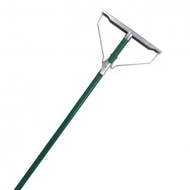 Швабра-Тряпкодержатель 28см (10) с цветной ручкой (пленка) MPG6191