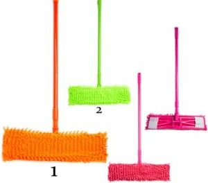 Швабра 7662 120x40x12 см с телескопической ручкой 16626-7662