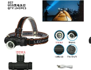 Фонарь налобный CREE T6 2 14924-SQ-807