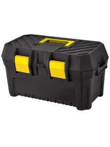 Ящик для инструментов Saturn 16,5, 420х250х230 мм со вставкой (черный) 221402130/01