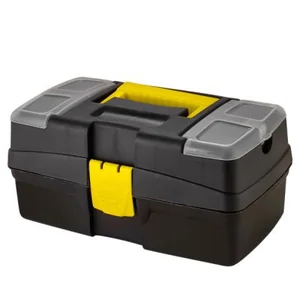 Ящик для инструментов Mars 12, 290х170х132 мм с органайзером и вставкой (черный) 221401930/01