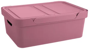 Ящик С Крышкой Универсальный luxe 380х276х140 Мм, 12л (розовый) 433205605