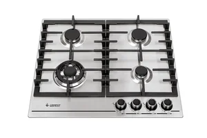 GEFEST Панель варочная газовая ПВГ 1214-01 К5 Нержавеющая сталь