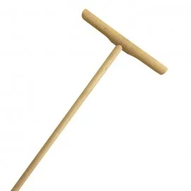 Швабра деревянная, плоская 33*120см ЦБ-00007503