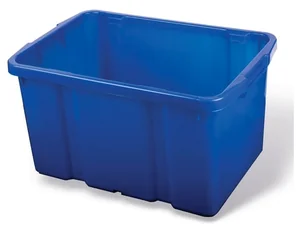 Ящик для хранения штабелируемый 60л синий 00-00010553